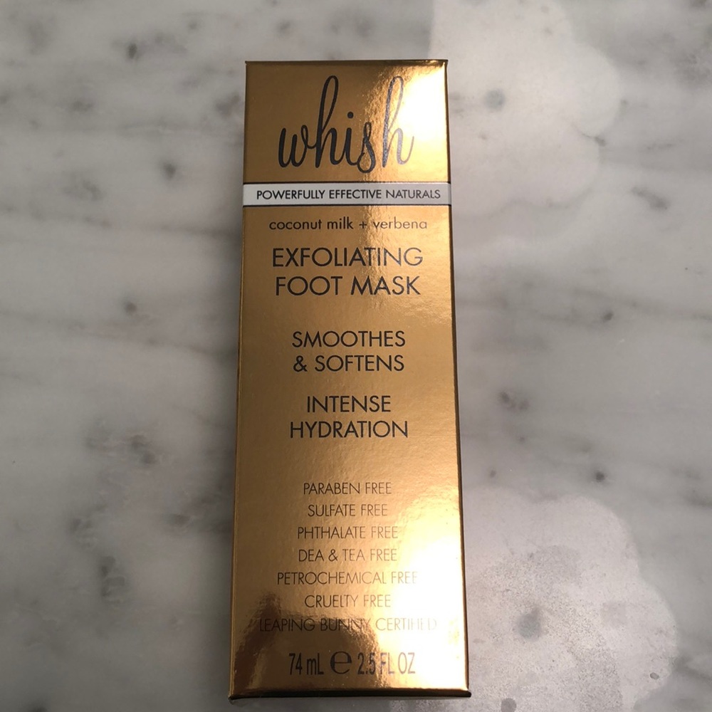Whish Exfoliating Foot Mask